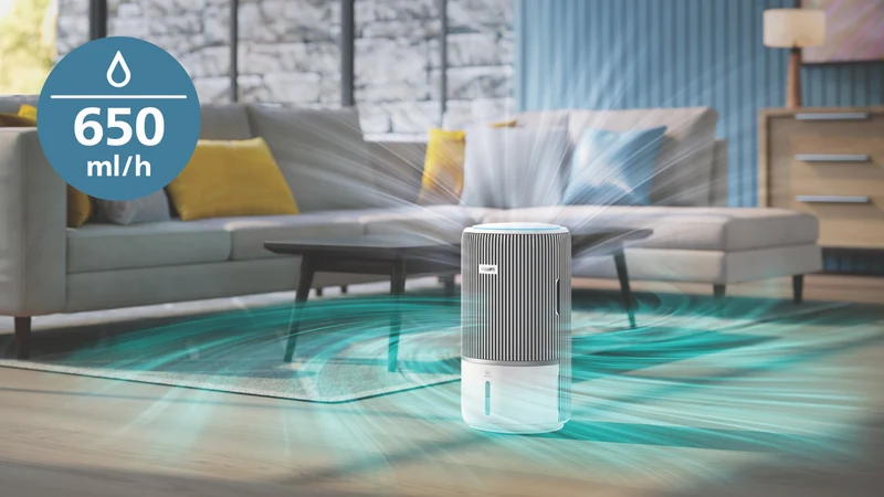 Philips PureProtect 3400 Series Smart Air Purifier/Humidifier Silver White