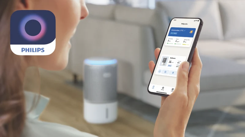 Philips PureProtect 3400 Series Smart Air Purifier/Humidifier Silver White