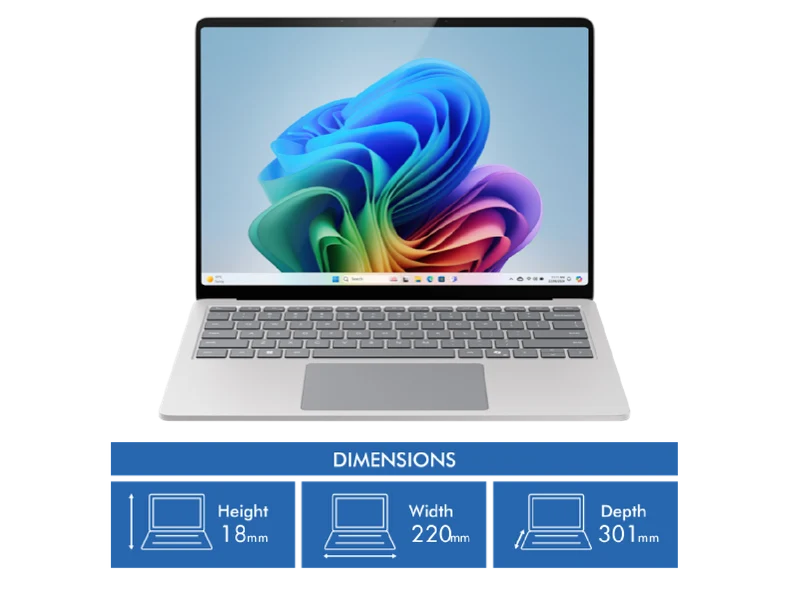 Microsoft Surface Laptop (7th Ed) Copilot+ PC 13.8" X Plus 10 Core 16GB 512GB - Plat