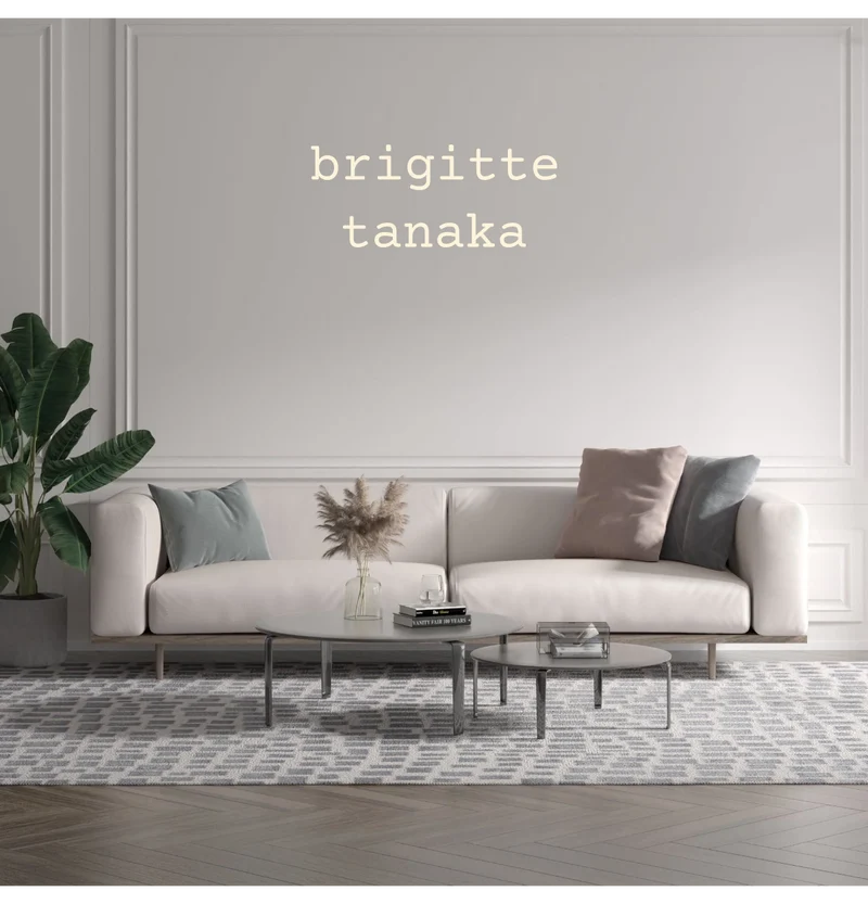 Custom text: brigitte tanaka