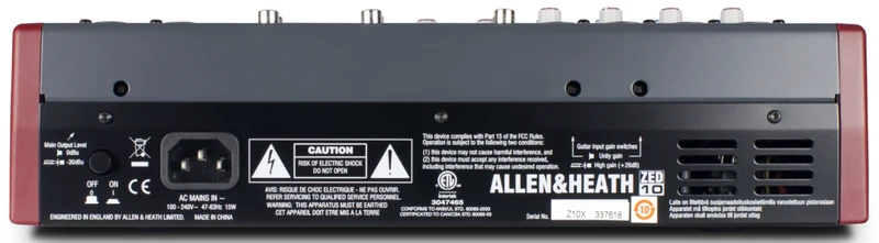 Console ZED-1002