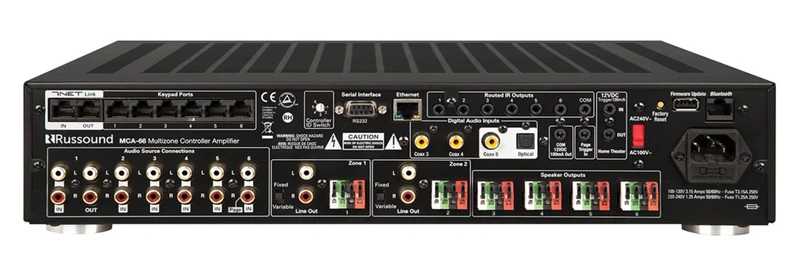 Amplificateur contrôleur MCA-66 6 zones, 6 sources