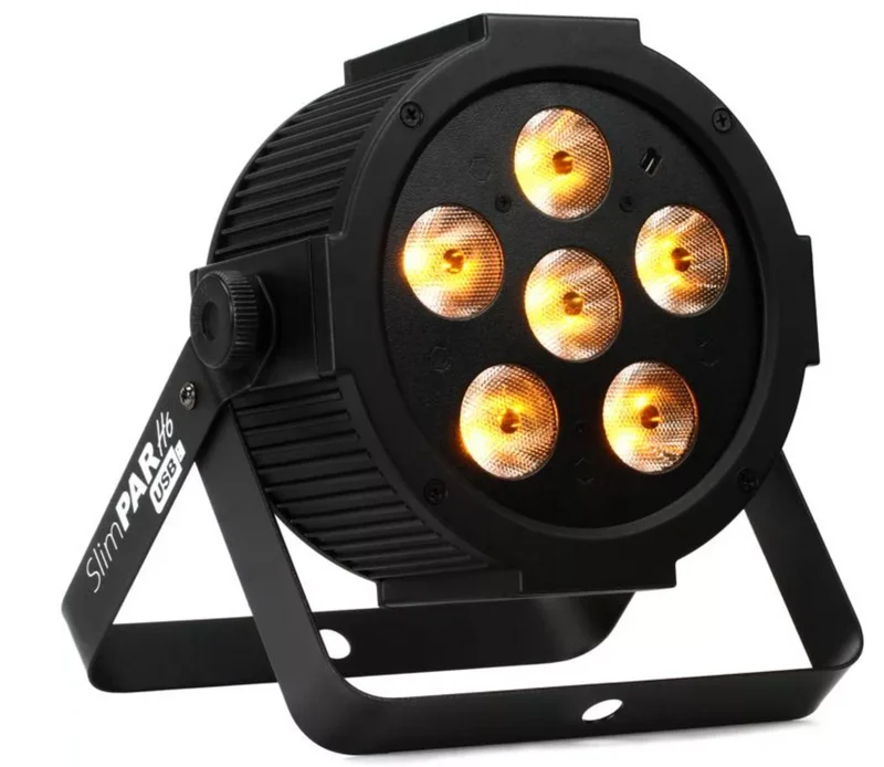 Projecteur RGBAW+UV SlimPAR H6 USB neuf, boîte ouverte
