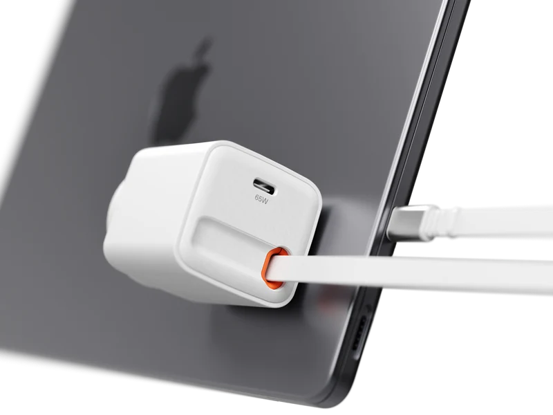 Cygnett Powerplus 65W Wall Charger with 80cm Retractable USB-C Cable