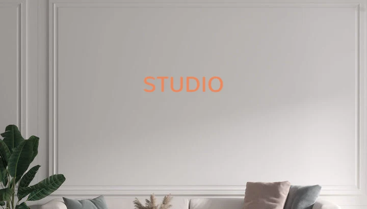 Custom text: STUDIO