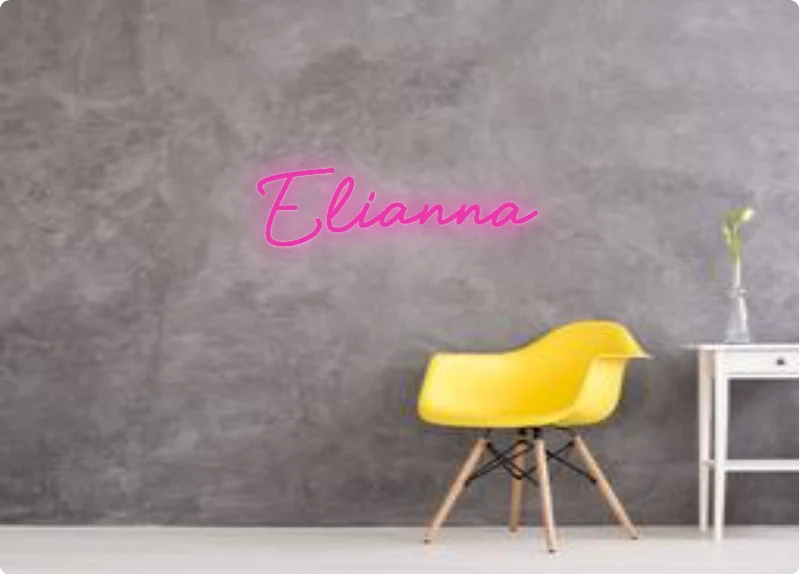 Custom text: Elianna
