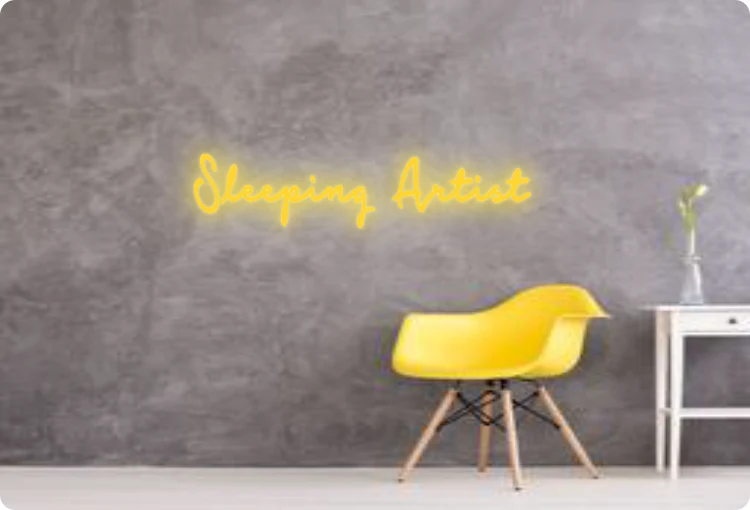 Custom order: Sleeping Artist