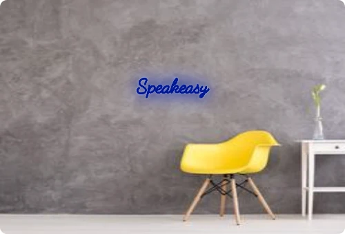 Custom order: Speakeasy