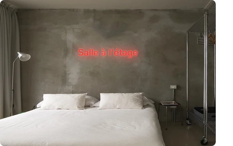Custom order: Salle à l'étage