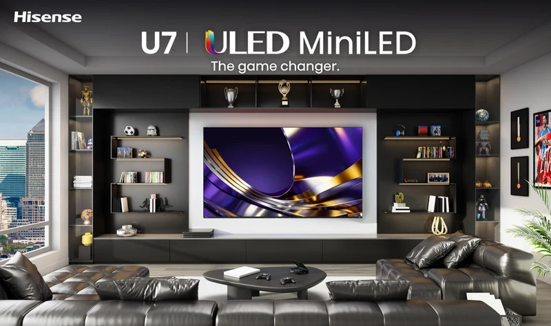 Hisense 85" U7SAU 4K ULED MiniLED 165Hz TV 2026