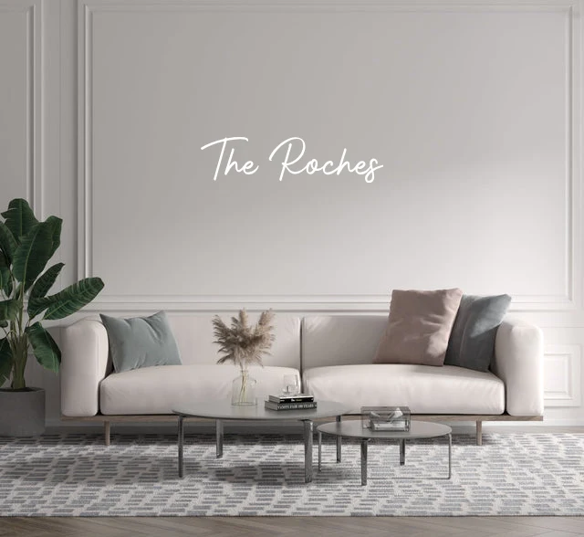 Custom text: The Roches