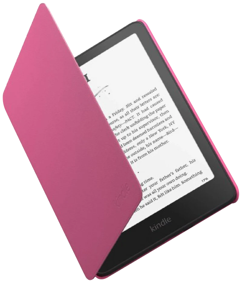 Kindle Paperwhite 12th Gen Plant Based Leather Cover (Raspberry)