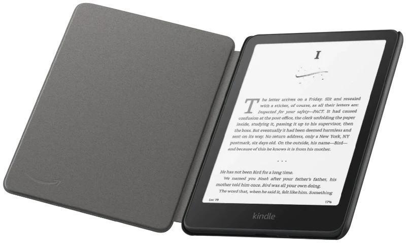 Kindle Paperwhite 12th Gen Fabric Cover (Black)
