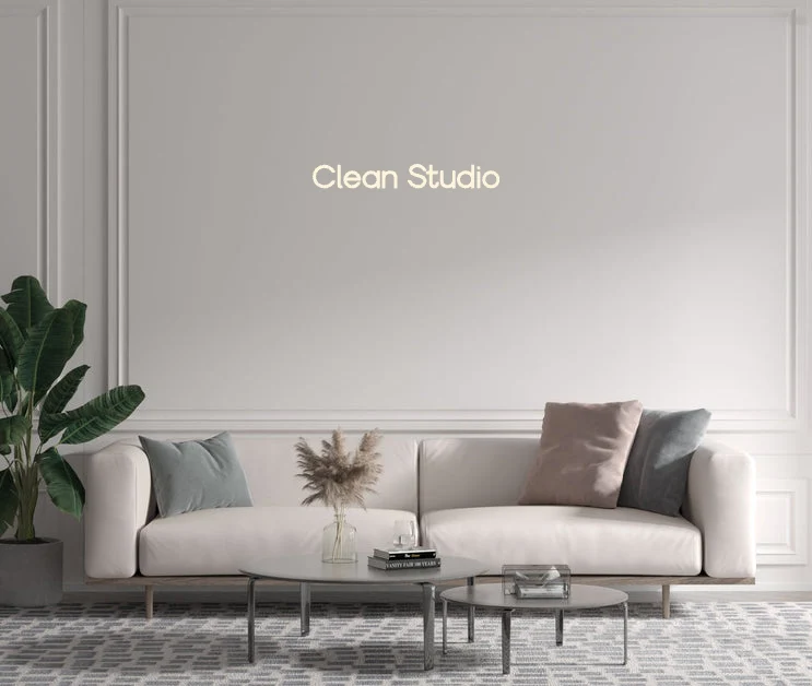 Custom text: Clean Studio