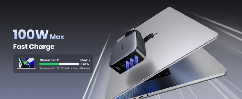 UGREEN Nexode 100W 5-Port GaN Fast Charger