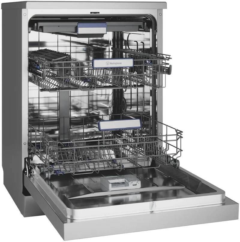 Westinghouse 60cm Stainless Steel 15 Place Freestanding Dishwasher