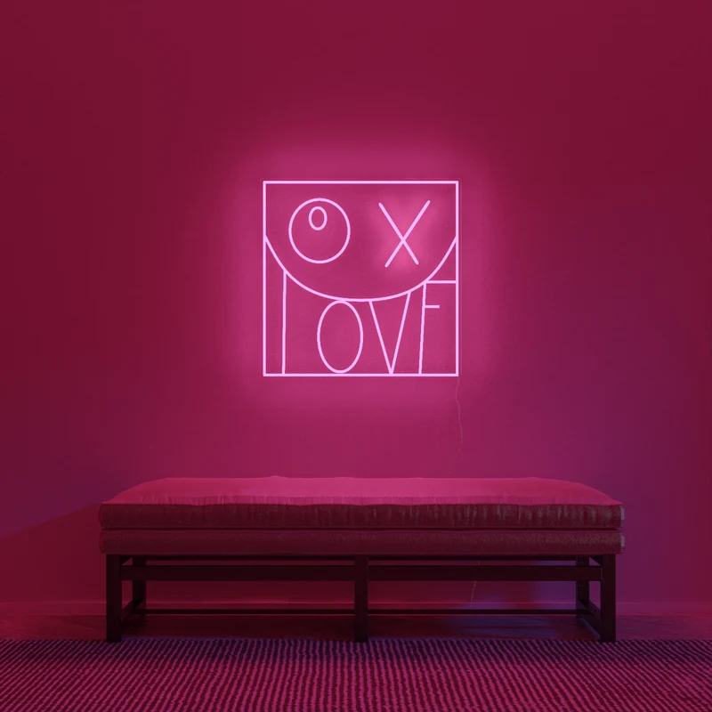 LOVE © by André Saraiva - Signe en néon LED