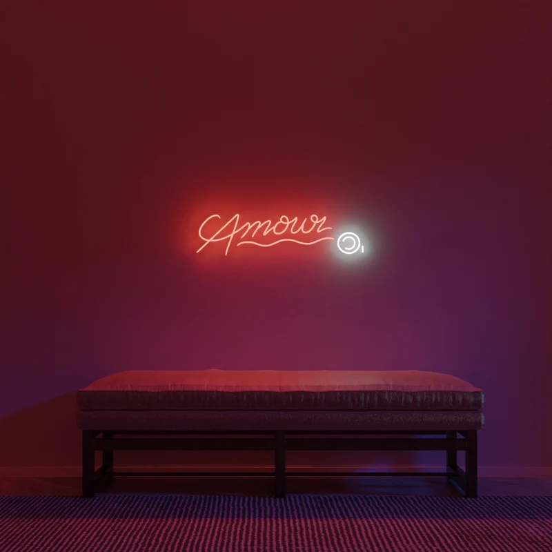 Amour © by André Saraiva - Signe en néon LED