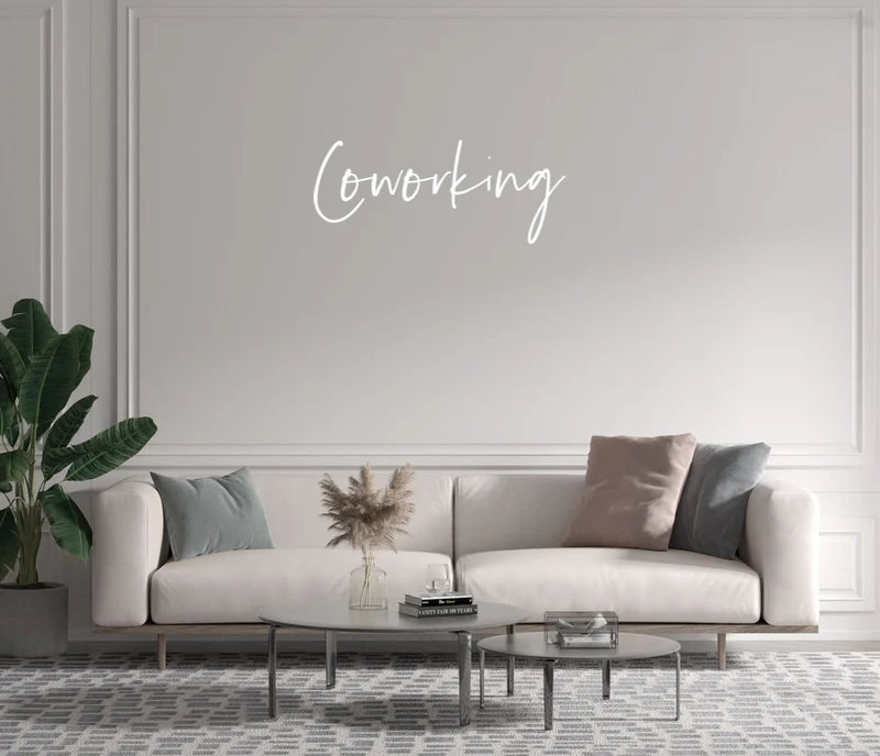 Custom text: Coworking