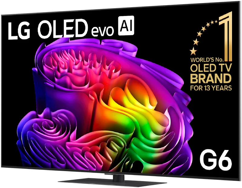 LG 65" OLED EVO AI G6 4K Smart TV 2026