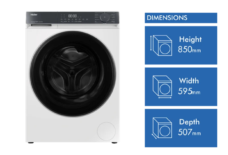 Haier 7.5kg 300 Series Front Load Washer