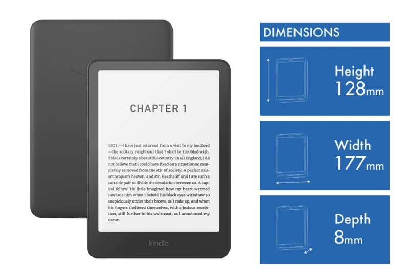 Kindle Paperwhite 7" 12th Gen 16GB eReader