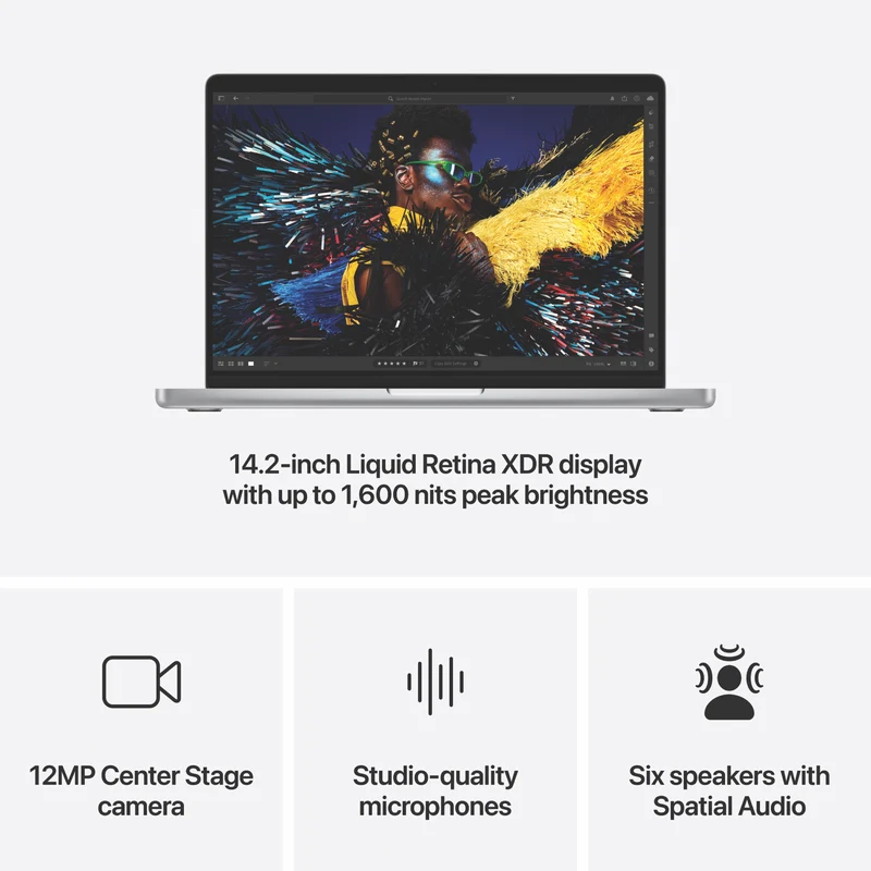 Apple MacBook Pro 14" with M4 Max chip 36GB 1TB - Silver