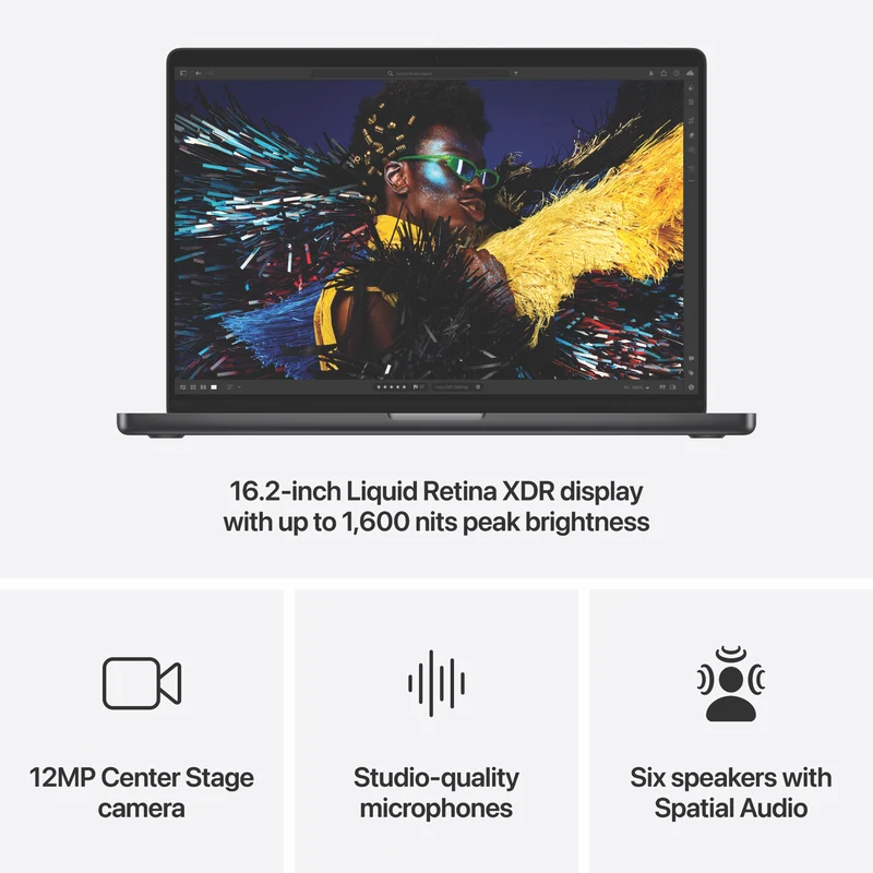 Apple MacBook Pro 16" with M4 Pro chip 24GB 512GB - Space Black