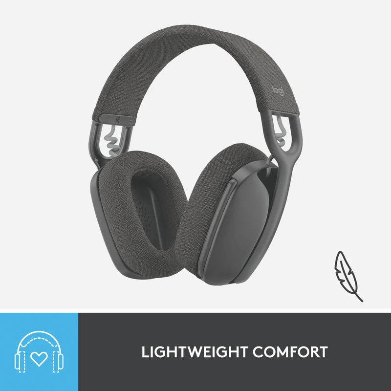 Logitech Zone Vibe 100 Headphones (Graphite)