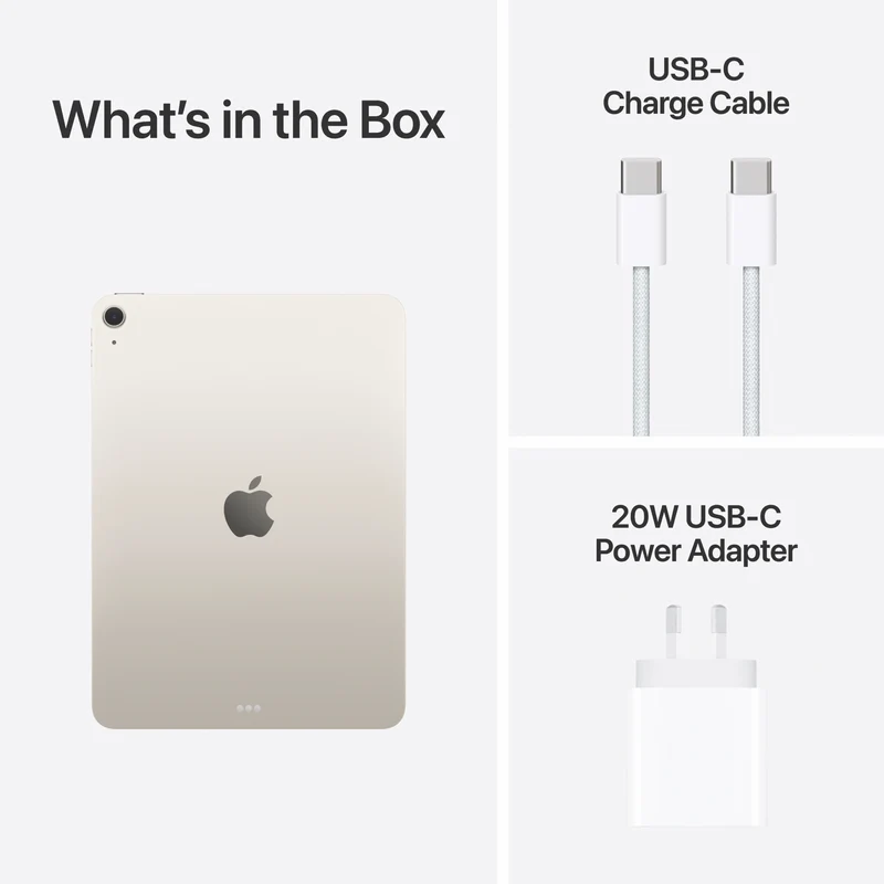 Apple iPad Air 11" M4 Wi-F 512GB - Starlight