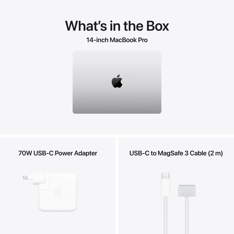 Apple MacBook Pro 14" M5 chip 10-core CPU, 10-core GPU 32GB 1TB - Silver