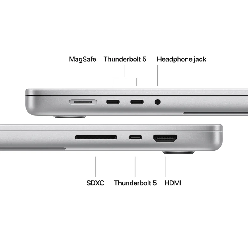 Apple MacBook Pro 16" M5 Pro chip 18-core CPU, 20-core GPU 48GB 1TB - Silver