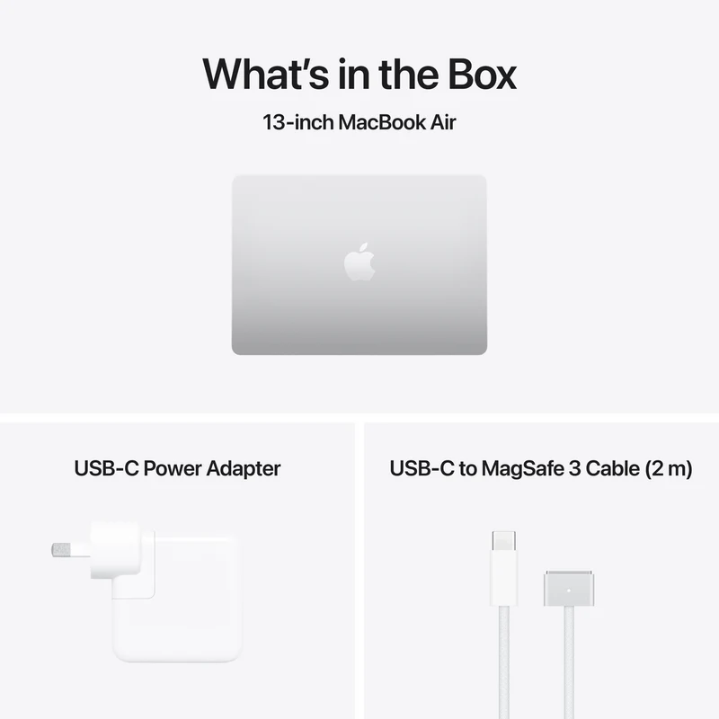 Apple MacBook Air 13" M5 chip 10-core CPU, 10-core GPU 24GB 1TB - Silver