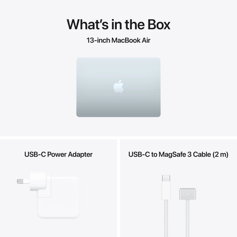 Apple MacBook Air 13" M5 chip 10-core CPU, 8-core GPU 16GB 512GB - Sky Blue