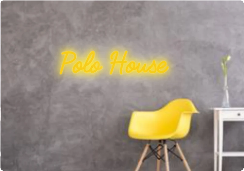 Custom text: Polo House