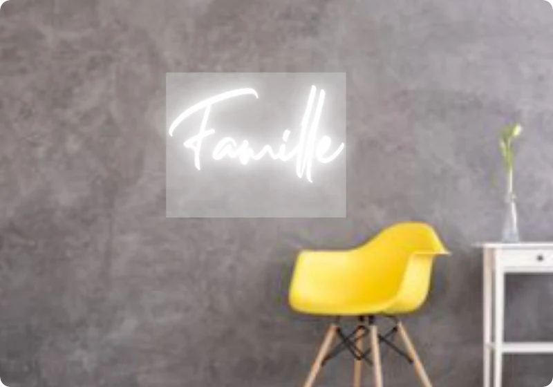 Custom text: Famille