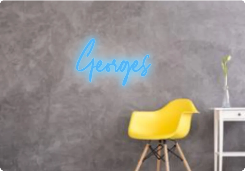 Custom text: Georges