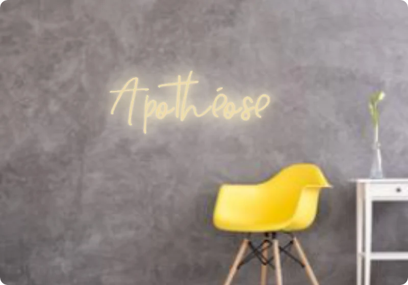 Custom text: Apothéose