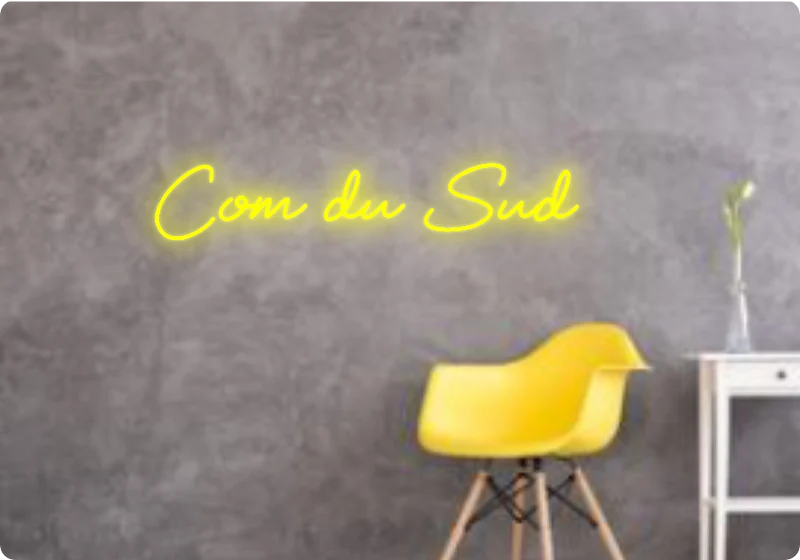 Custom text: Com du Sud