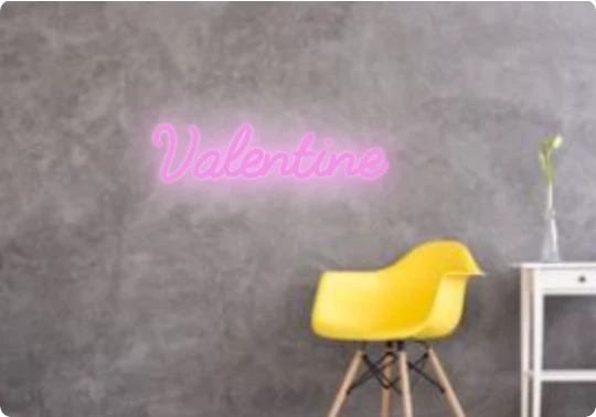 Custom text: Valentine