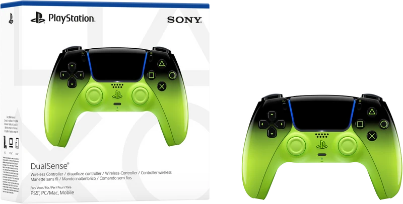 PlayStation 5 DualSense Hyperpop Wireless Controller (Remix Green)