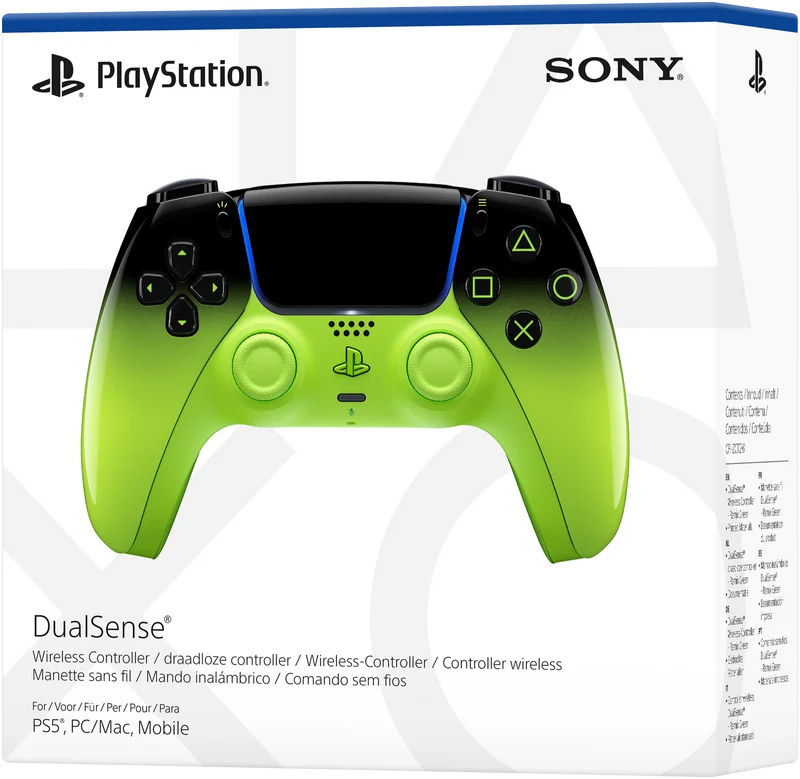 PlayStation 5 DualSense Hyperpop Wireless Controller (Remix Green)