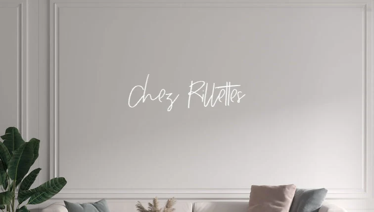 Custom text: Chez Rillettes