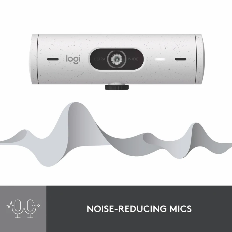 Logitech BRIO 500 Full HD 1080p webcam (White)