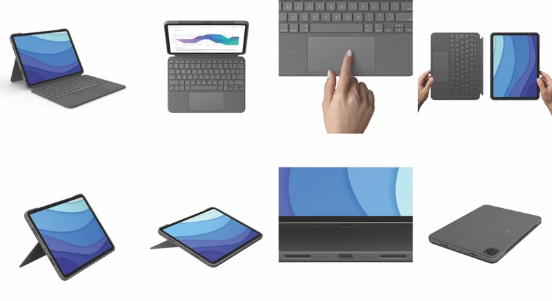 Logitech iPad Pro 11" Gen 1/2/3 Combo Touch Case