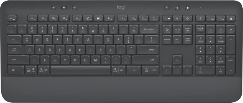 Logitech K650 Signature Comfort Wireless Keyboard (Graphite)