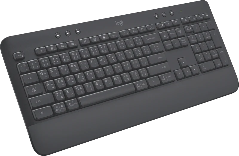 Logitech K650 Signature Comfort Wireless Keyboard (Graphite)