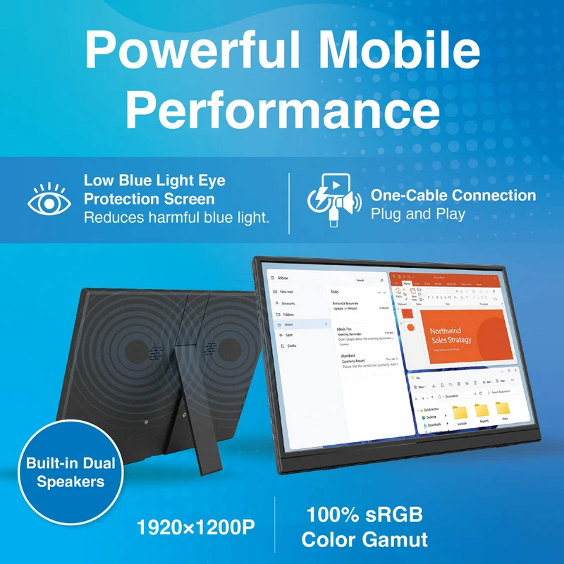 Laser 14" Portable Monitor