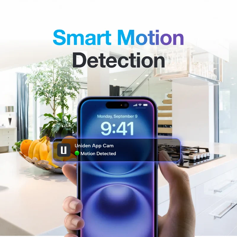 Uniden Solo X 2k 3-in-1 Home Security Bundle