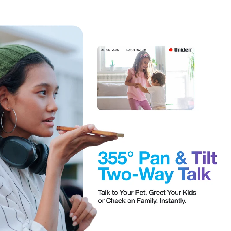 Uniden Solo X 2k 3-in-1 Home Security Bundle